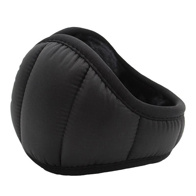 Foldable Windproof Thermal Earmuffs, Water Resistant Warm Ear Warmers for Winter Commuting & Cycling-black