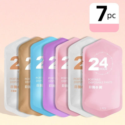 7-Pack Disposable Underwear for Travel & Daily Use – XL