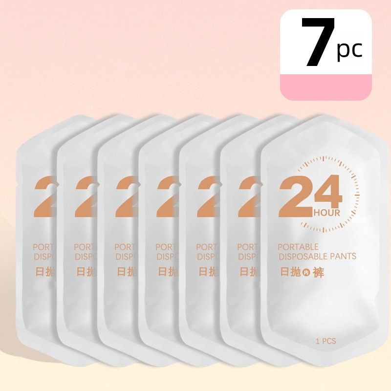 7-Pack Disposable Underwear for Travel & Daily Use – XXL