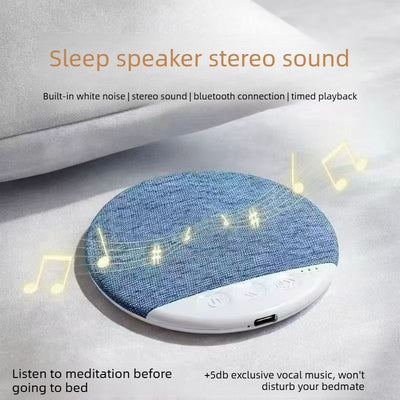 Bedside Sleep Bluetooth Speaker White Noise Machine Timed Playback Meditation Sleep Aid Stereo Speaker