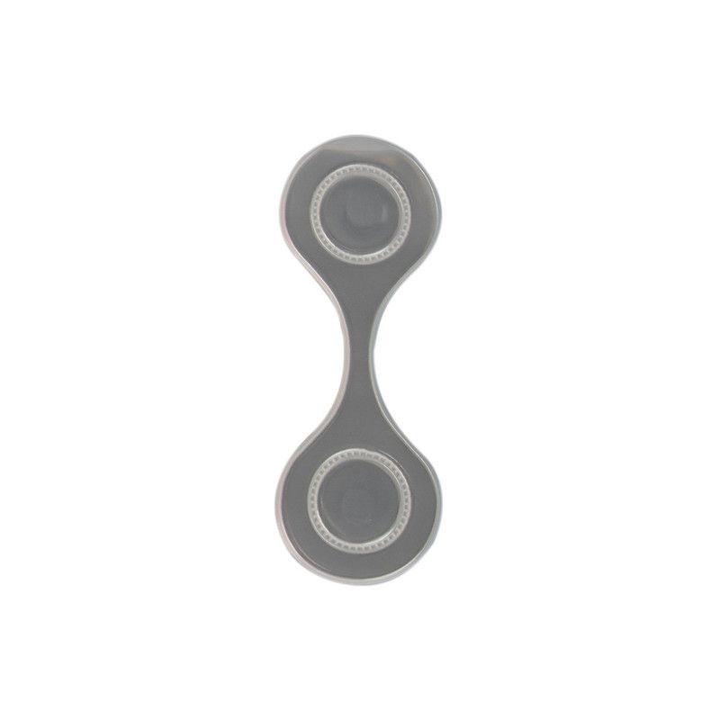 Magnetic Reflective Safety Clip, Double Sided Night Running Visibility Marker for Jogging Cycling Walking-Gray