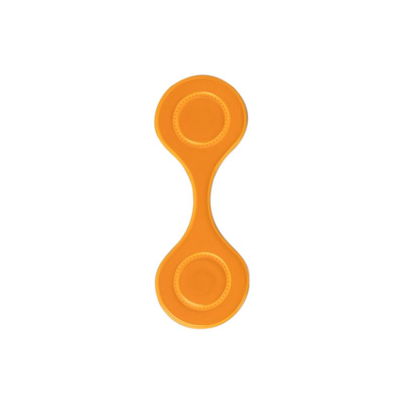 Magnetic Reflective Safety Clip, Double Sided Night Running Visibility Marker for Jogging Cycling Walking-Orange