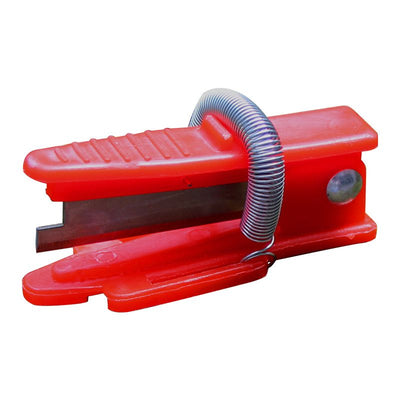 Spring Pruning Shears for Fruit Vegetable Picking, Detachable Blade Garden Harvest Cutter, Portable Plant Stem Cutting Tool-Red