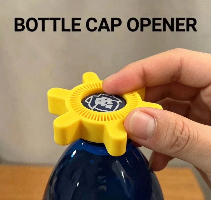Soda Can Opener Beverage Can Pull Tab Remover Easy Can Opening Tool for Drinks-Yellow
