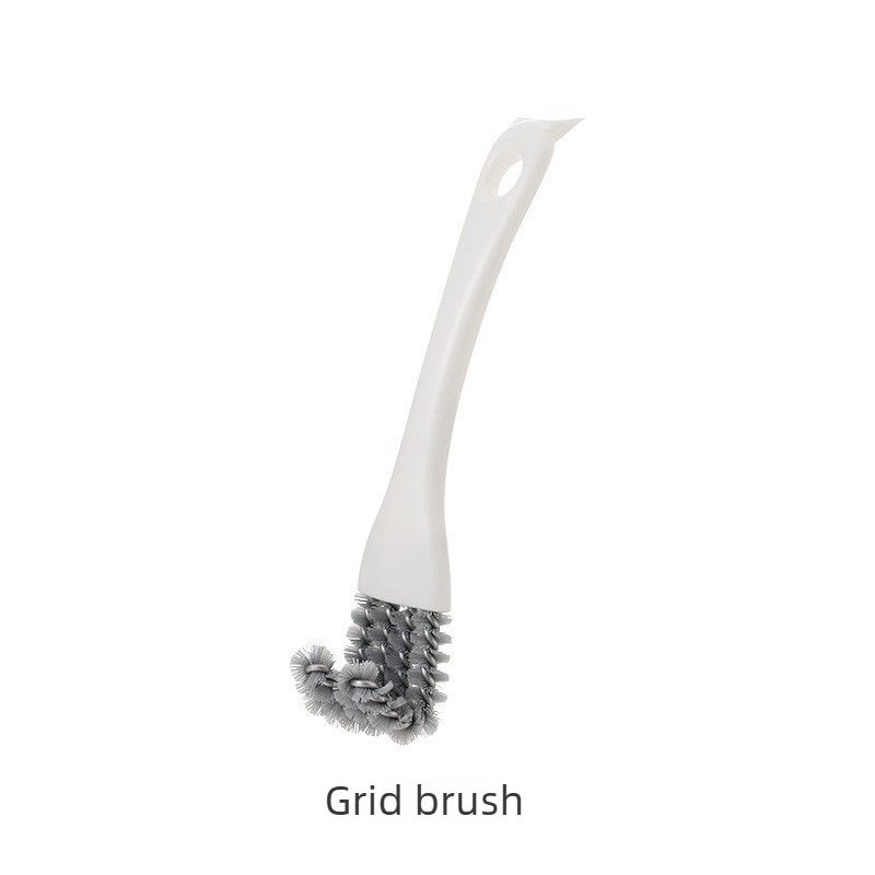 Long Handle BBQ Grill Cleaning Brush Stiff Bristle Barbecue Grid Cleaner Scraper Tool for Outdoor Grill