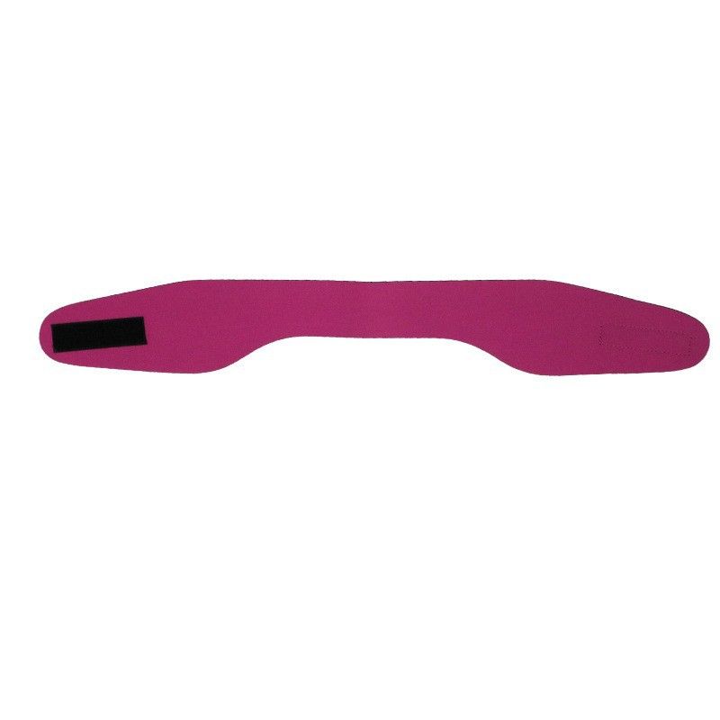 Waterproof Swimming Ear Protection Headband Neoprene Adjustable Hair Band For Shower Pool Kids Adults-Pink