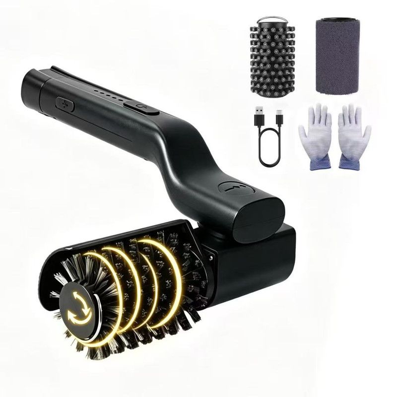Rechargeable Electric BBQ Grill Brush Automatic Rotating Barbecue Cleaner Brush Kit