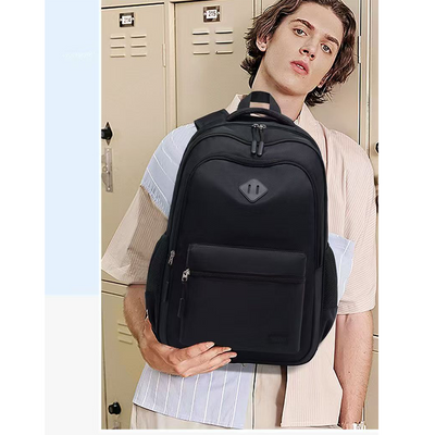 Casual School Backpack with USB Charging Port, Water Resistant Daypack for Uni Students & Daily Commute-large