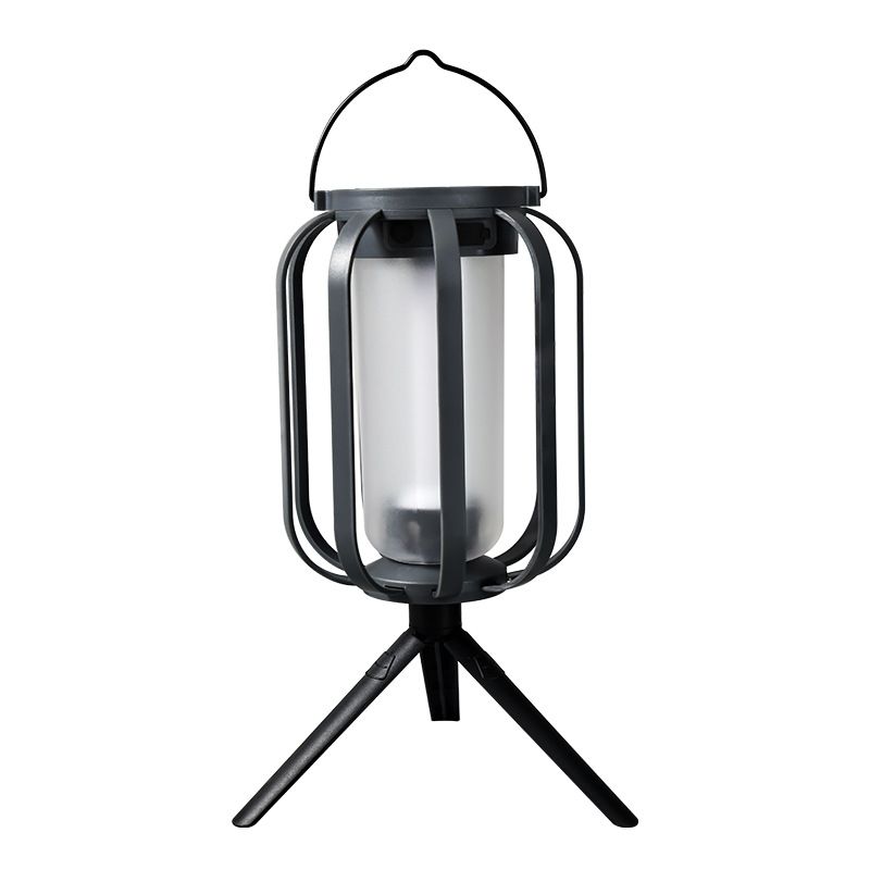 Solar Camping Lantern – Outdoor Yard Decorative Light with Tripod Stand, Portable Hanging LED Atmosphere Lamp