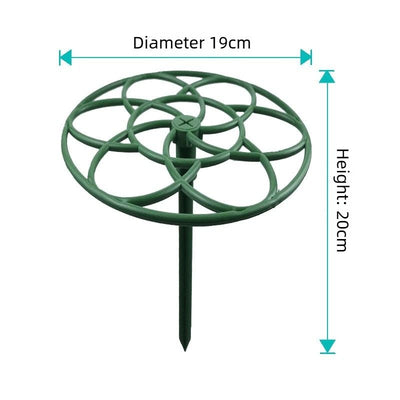 Sunflower-Shaped Plant Support Trellis – Small Climbing Flower Stand for Potted Plants, Garden Stacking Planter Holder