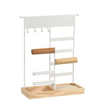 Jewelry Organizer Stand Durable Hanging Jewelry Holder Necklace Bracelet Display Rack for Home