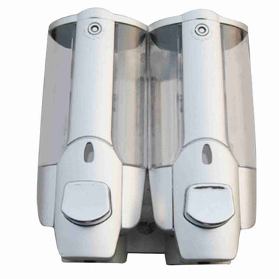 2pcs Shower Shampoo Dispenser Multipurpose Wall Mounted Soap Dispenser for Home Kitchen Bathroom 350ml