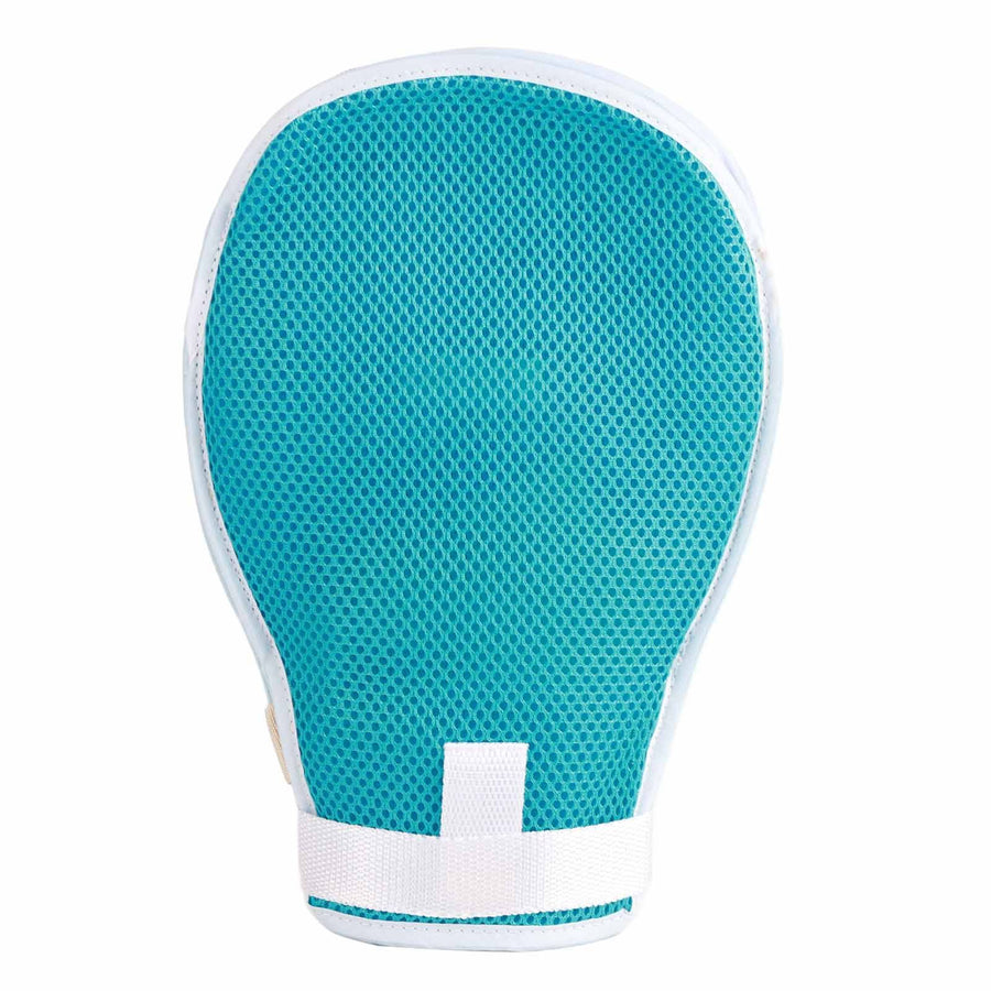 Dementia Restraint Gloves Anti Scratch Wrist Control Mitts Elderly Breathable with Fixed Restraint Belt