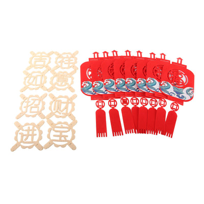 Traditional Chinese New Year Hanging Decoration Spring Festival Banner Pendant for Home Decor