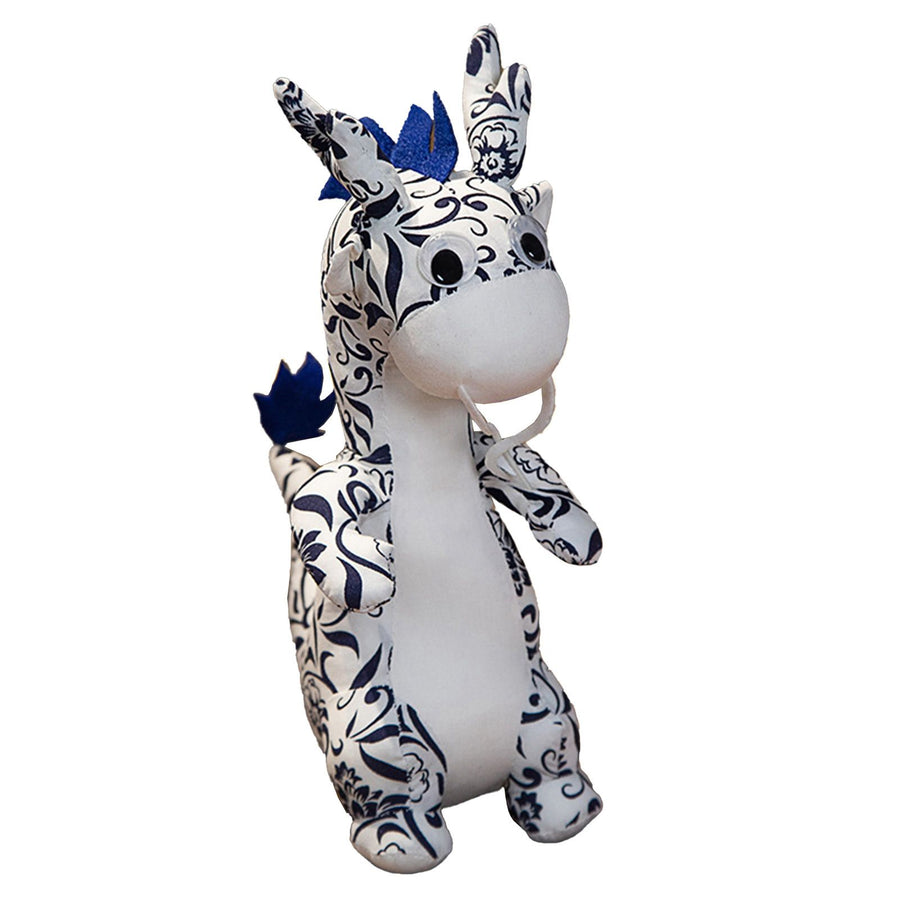 New Year Dragon Mascot Simulation Dragon Doll Zodiac Dragon Plush Toy