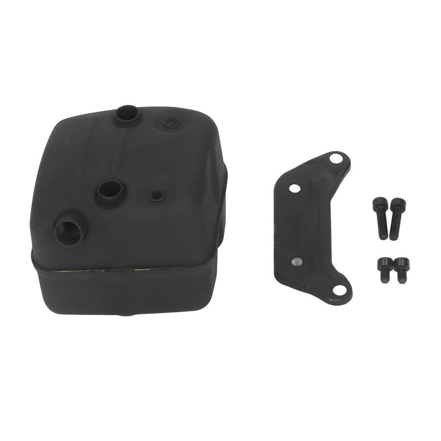 Muffler Exhaust Kit Chainsaw Exhaust Muffler with Gasket for Husqvarna 385 390 372 371 365 362 503765301 544029501