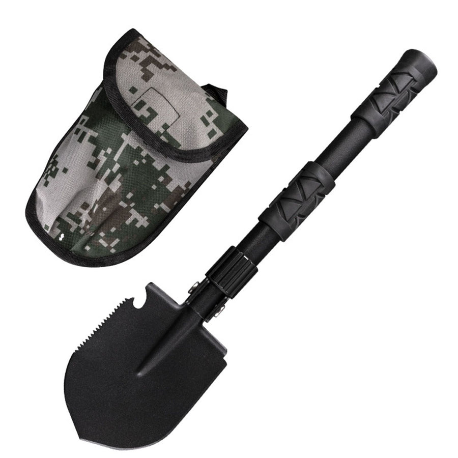 Folding Camping Shovel Alloy Steel Firefighting Shovel Entrenching Trowel Tool For Outdoor