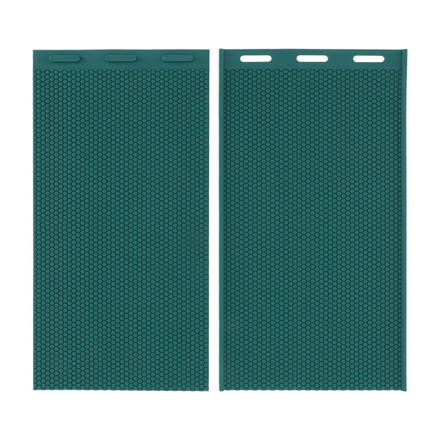 2Pcs Honeycomb Sheet DIY Beeswax Press Mold Light Weight Beehive Foundation Sheet for Bee Farm Home Factory