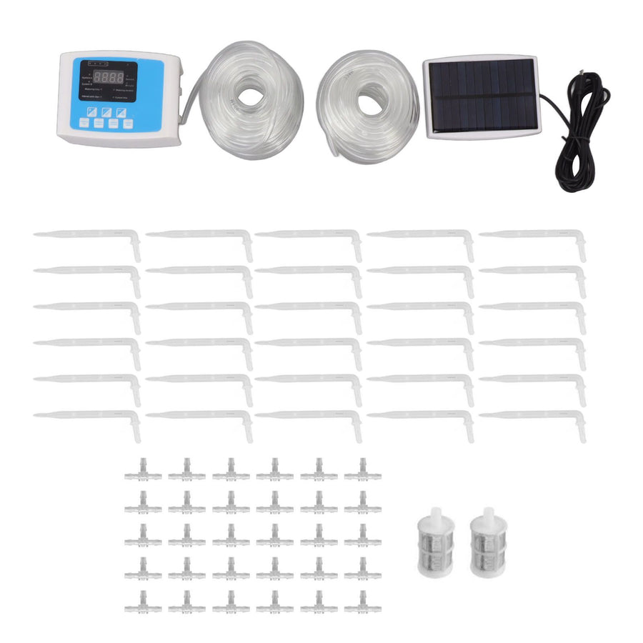 Automatic Watering System Durable Garden Automatic Watering Device Timer Drip Irrigation Kit for Garden Yard Farm 20m Tube