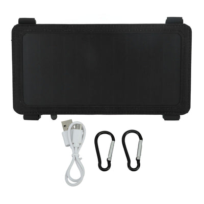 6W 5V Solar Panel with USB Monocrystalline Portable Solar Battery Panel for Outdoor Camping Cell Phone Tablet