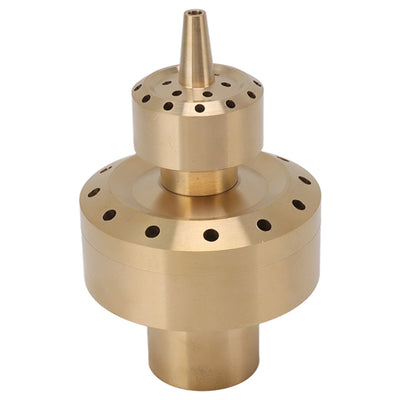 Copper Double Column Fountain Nozzle Music Fountain Landscape Scenery Nozzle Water Fountain Nozzle G1.5in