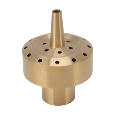Water Fountain Nozzle Brass Fountain Nozzle Column Sprinkler Spray Head for Garden Pond Bring Beautiful Visual Effects G1/2in