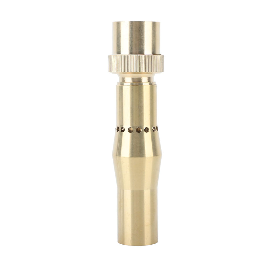 Fountain Nozzle Brass Fountain Sprinkler Head Column Waterscape Sprinkler Head for Garden Pond Bring Beautiful Visual Effects G1.5in