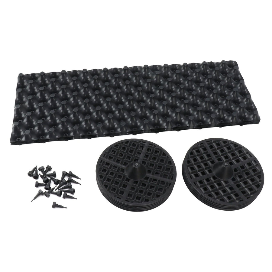 10 Pcs Plant Root Control Pot Thickened PVC Breathable Air Pruning Pot Fast Root Grow Container Bonsai Transplant Tool