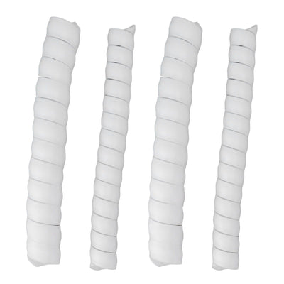 Tree Trunk Protector Plastic Spiral Tree Guard Tree Bark Protector Tube Wraps to Protect Saplings Plants From Deer Rabbit Rodents Mowers 4pcs