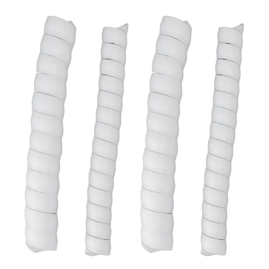 Tree Trunk Protector Plastic Spiral Tree Guard Tree Bark Protector Tube Wraps to Protect Saplings Plants From Deer Rabbit Rodents Mowers 4pcs