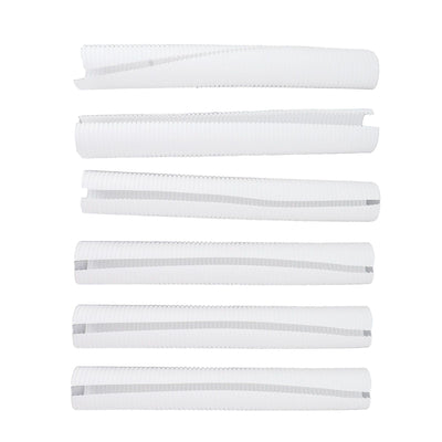 Tree Trunk Protector Plastic Tree Bark Protector Wrap Grow Tubes to Protect Saplings Plants From Deer Rabbit Cats Rodents Mowers 6Pcs