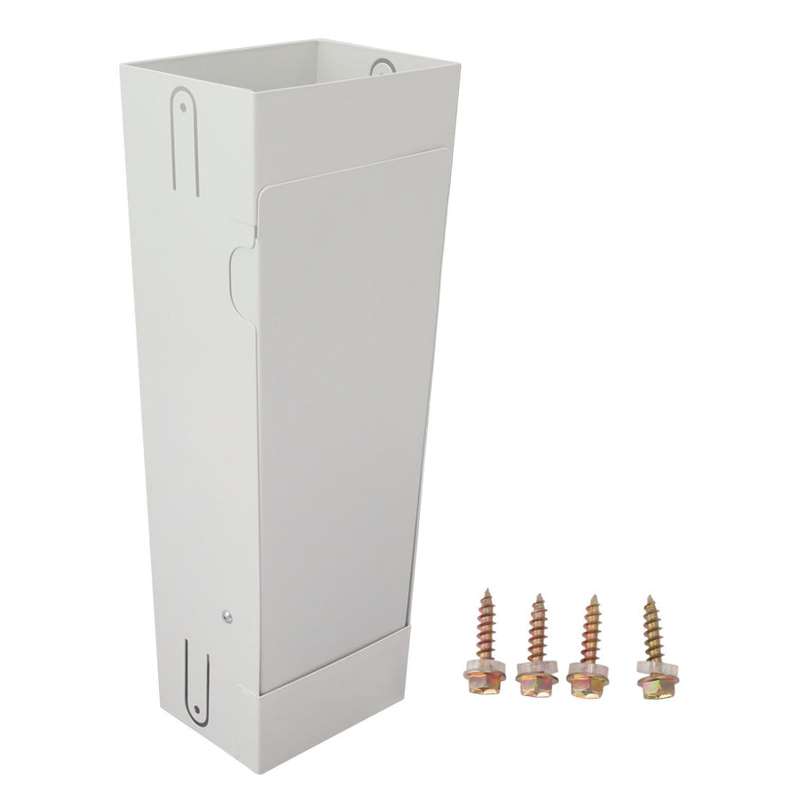 Rainwater Collection System 3x4in Downspout Water Diverter Connector System for Lawn Garden
