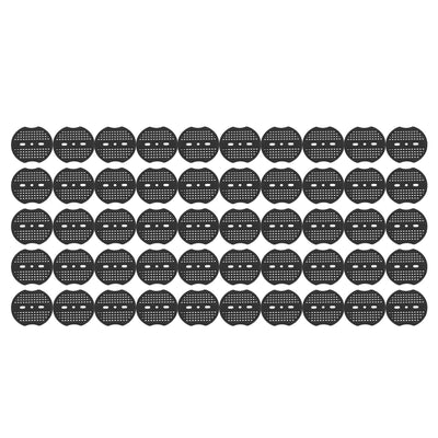 Garden Stakes Gasket Landscape Plastic Gasket Garden Stakes Pad for Weed Barrier Create Sturdier Hold 50pcs