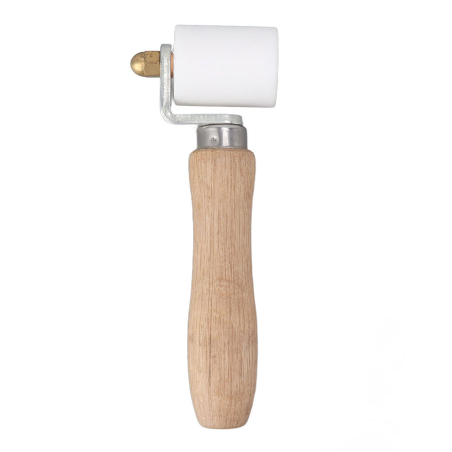 40mm Seam Roller High Temperature Resistant Seam Hand Pressure Roller for PVC Welding White
