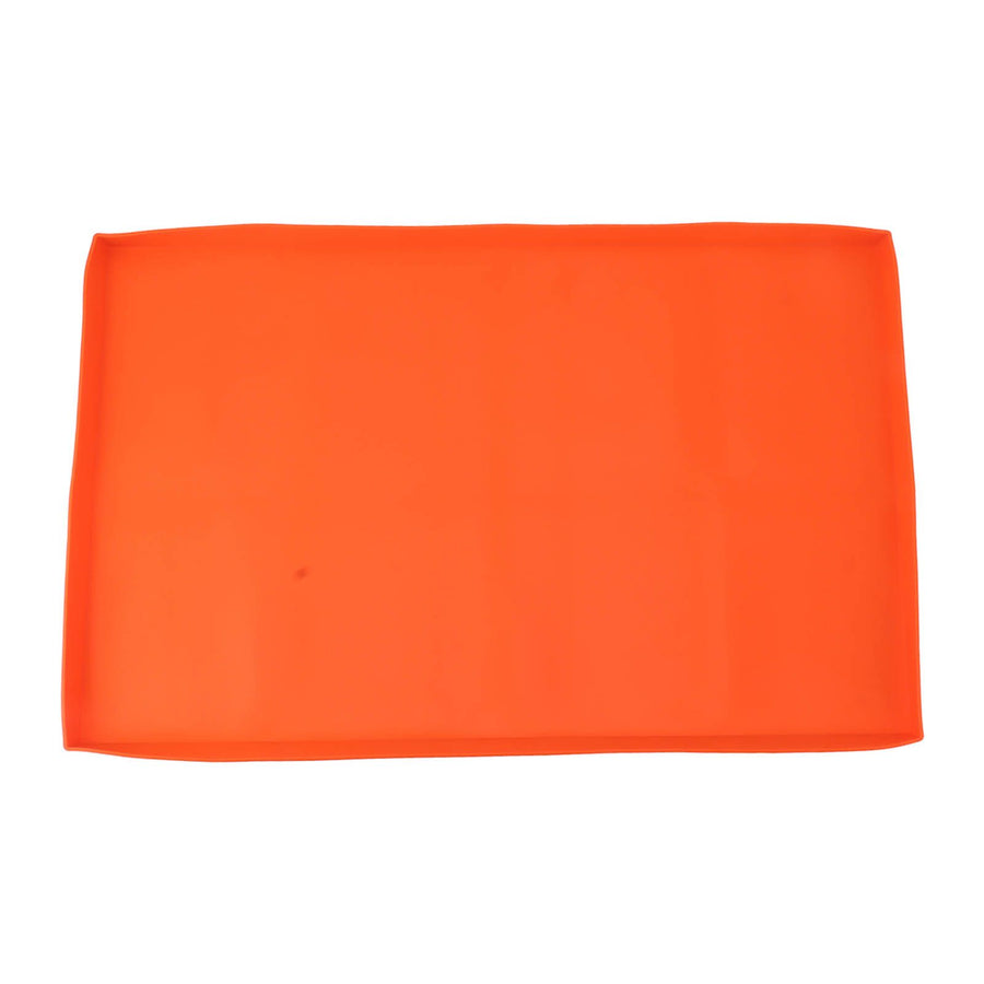 Silicone Griddle Mat Silicone Protective Mat Cover Grill Cover for Blackstone Griddle Top 36 Inch Orange