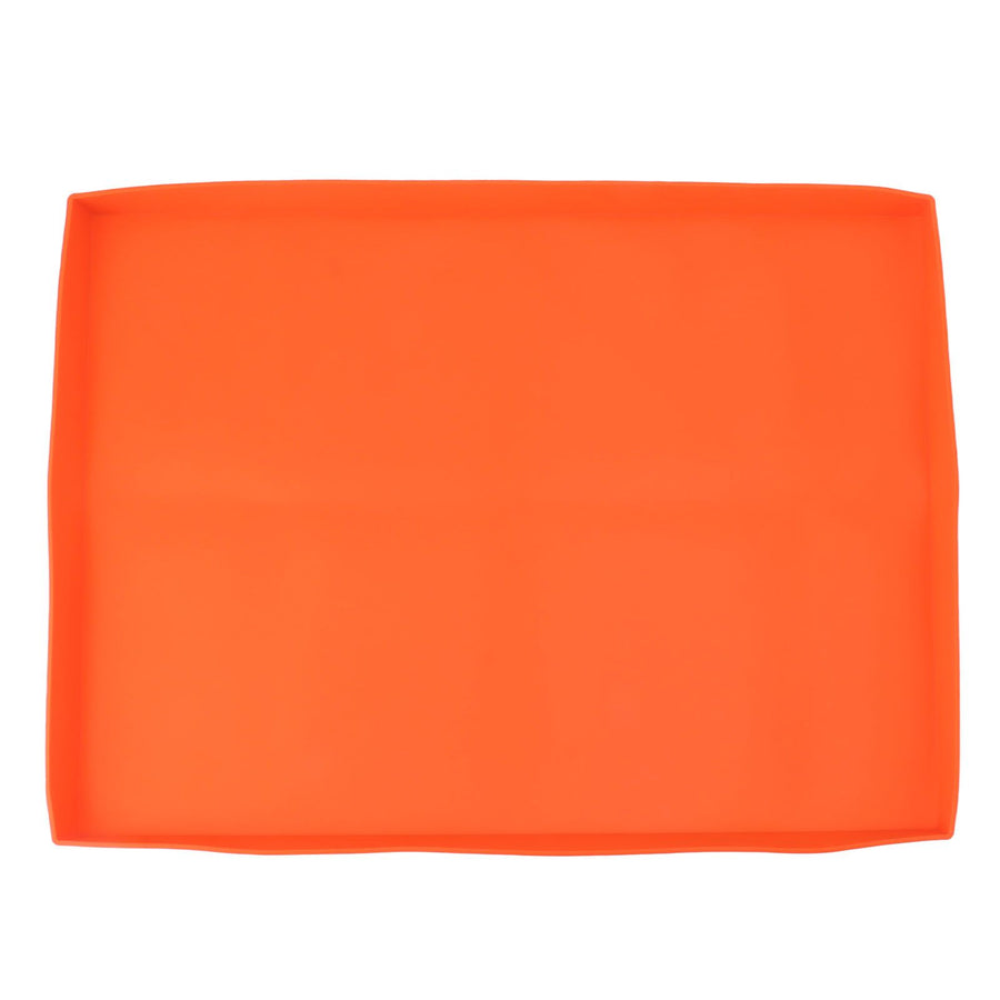 Griddle Mat Heavy Duty Silicone Grill Cover Protect Your Griddle From Rodents Debris Rust All Season BBQ Grill Mat 22in Orange