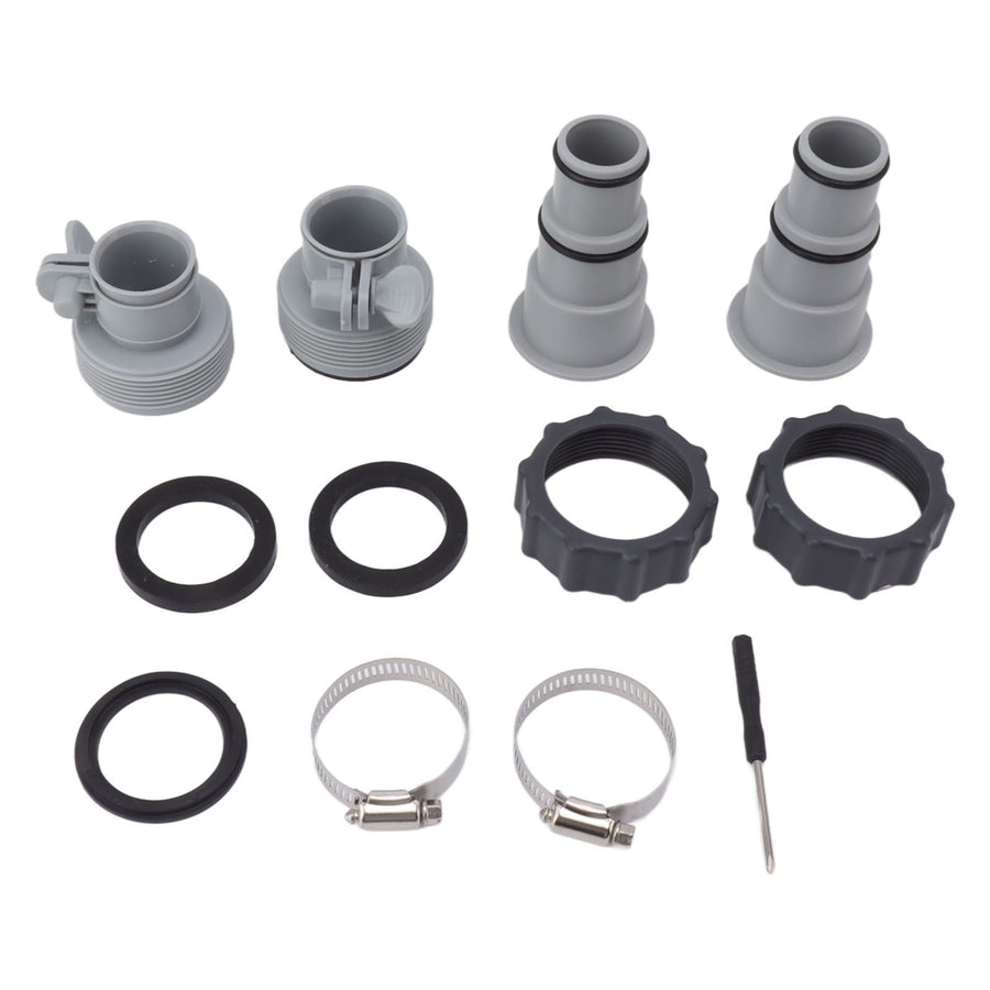 Pool Hose Adapter Replacement Hose Adapter with Collar for Threaded Connection Pumps
