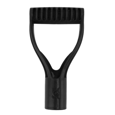 Spade Handle Plastic 32mm Inner Diameter D Grip Handle Shovel Handle Replacement for Snow Shovel Digging Raking Black