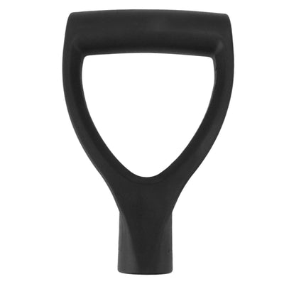 Shovel Handles D Type 32mm ID Plastic Quick Installation Snow Shovel Handle for Digging Raking Tool Black