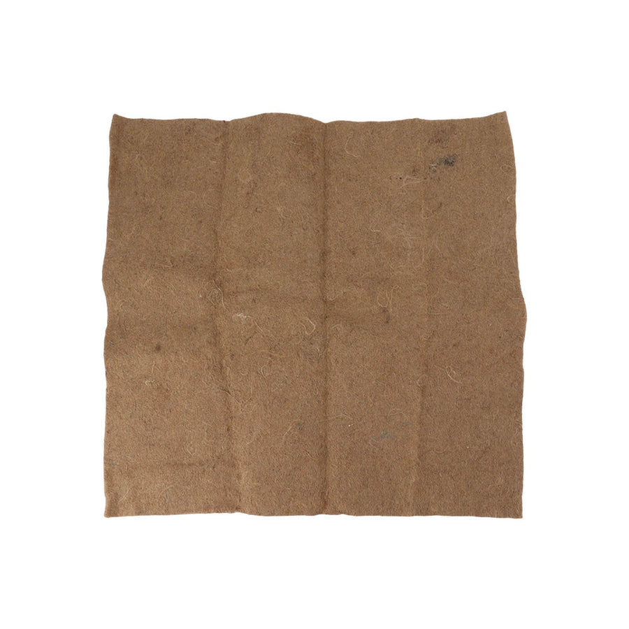 Worm Blanket Jute Fiber Mat All Natural Degradable Jute Fiber Blanket for Compost Cups Compost Boxes
