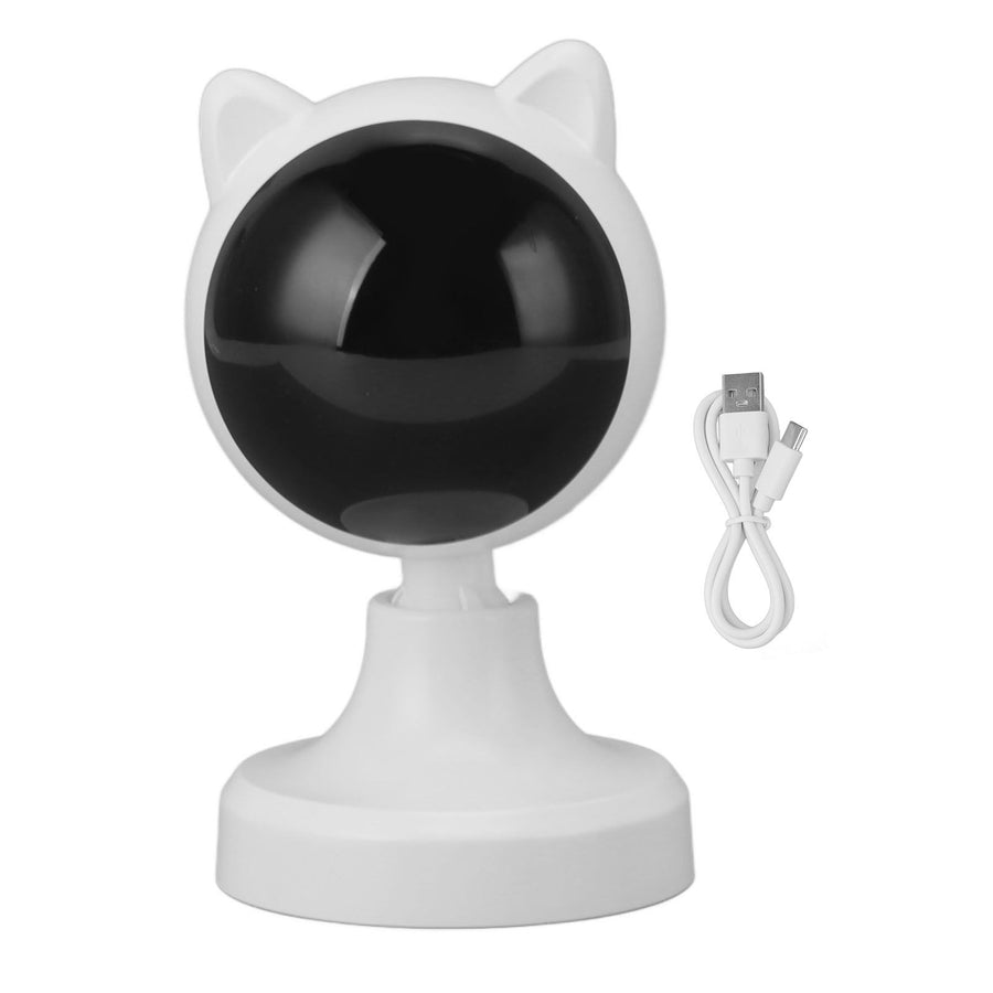 USB Motion Activated Cat Toy Automatic Interactive Cat Toys for Indoor Cats Dogs Fast Slow Mode 1200mAh Battery