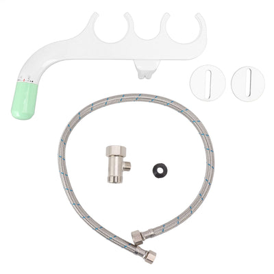 Ultra Slim Bidet Attachment Easy Installation Ass Washer With 7/8 Copper Tee For Toilet