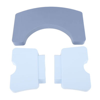 Foldable Toilet Potty Stool PP Portable Squatting Potty Foot Stool for Healthy Gifts Travel Blue