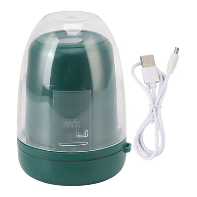 Portable Juicer Cup Multifunctional Rechargeable Small 4 Blades Blender Fruit Mixing Machine for Home 260ml Green
