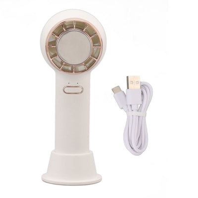 Portable Handheld Fan Semiconductor Cooling USB Rechargeable Battery Operated Hand Fan for Outdoor
