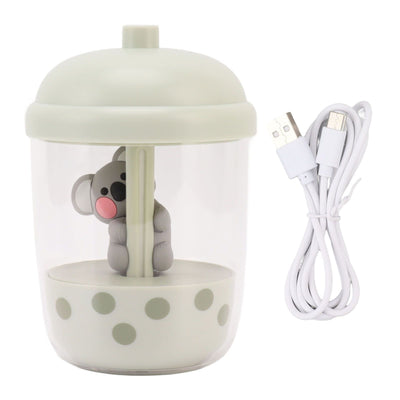 Koala Animal Humidifier Portable Cool Mist Humidifier USB Desktop Humidifier For Home Matcha