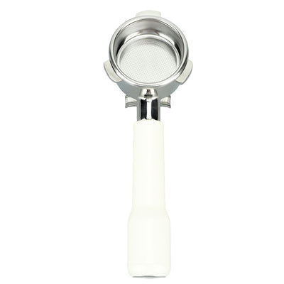 54mm Coffee Portafilter Double Flow Portafilter Coffee Machine Filter For Breville 870 880 C2 Plastic White
