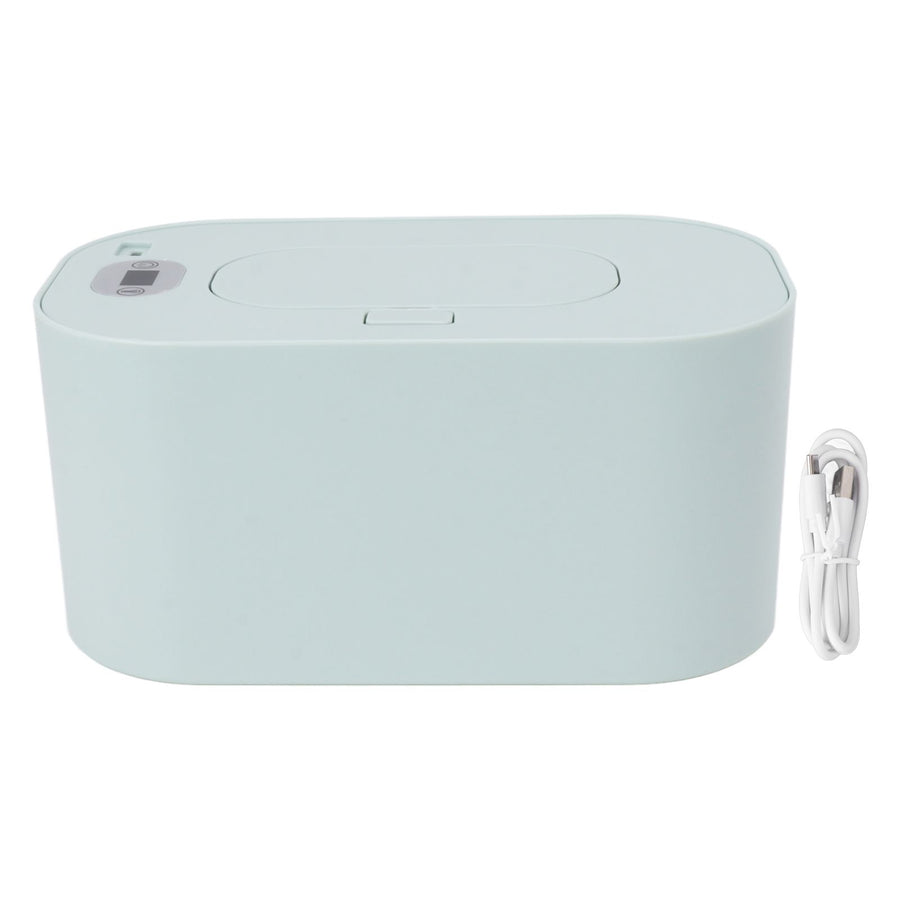 Baby Wipe Warmer USB Constant Temperature Portable Wipe Heater Temperature Adjustment Warm Keeper Dispenser 5V Green