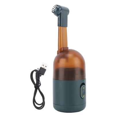 Green Cordless Vacuum Cleaner Desk Handheld Small Vacuum Cleaning Machine for Home Desktop Keyboard