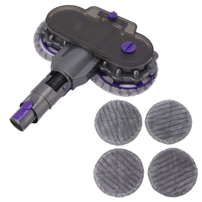 Electric Mop Cleaning Head for V10slim Vacuum Cleaners 180 Degree Rotating Electric Mop Head Attachment